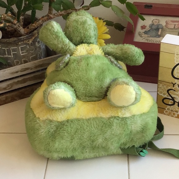 Plush Turtle w/Removable Turtle Shell Backpack - Picture 7 of 7